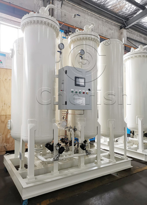 90-93% Kontrol PLC Kemurnian Generator Gas Oksigen Psa