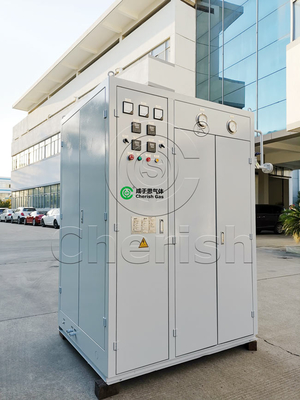 Kontrol PLC Siemens Skid Mounted PSA Oxygen Gas Generator Dengan Layar Sentuh