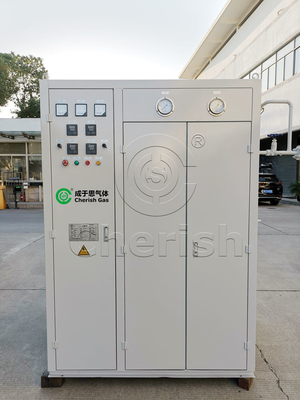 Generator Oksigen PSA 75Nm3 / Jam Kompak Untuk Memproduksi Kertas