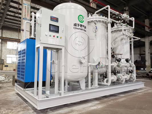 Siemens PLC Control 93% PSA Oxygen Generator Untuk Pemotongan Laser