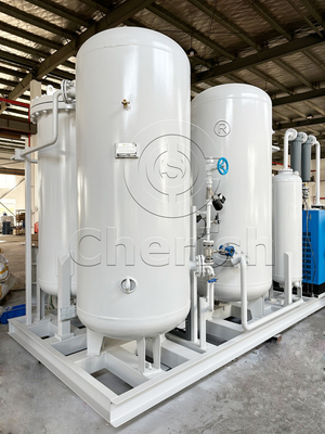 100 Nm3/Hr aliran PSA Generator nitrogen dengan cepat start-up dan shutdown