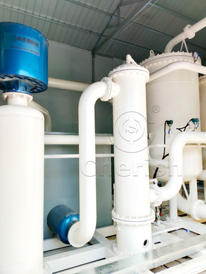 Peraturan oksigen yang fleksibel Operasi terus menerus Generator oksigen VPSA Untuk menghasilkan oksigen kemurnian tinggi