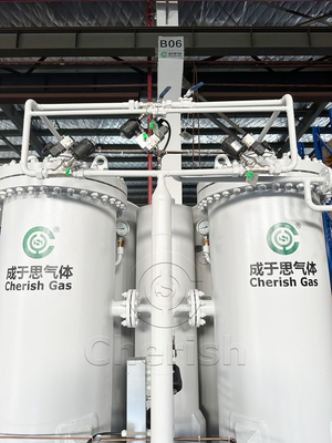 Tekanan Swing Adsorpsi Sistem Pembersihan nitrogen Sistem Otomasi Kontrol Cerdas